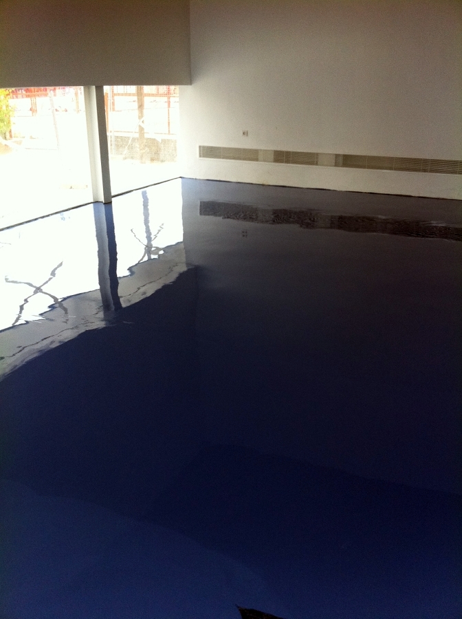 Acabado de suelos confortables