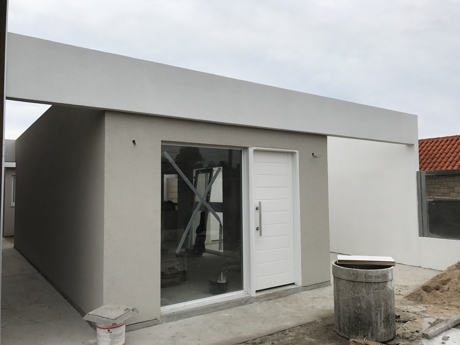 Acabado exterior con mortero multicapa