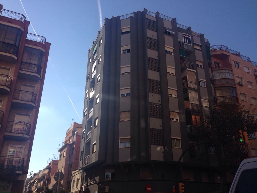 Acabado final de la fachada