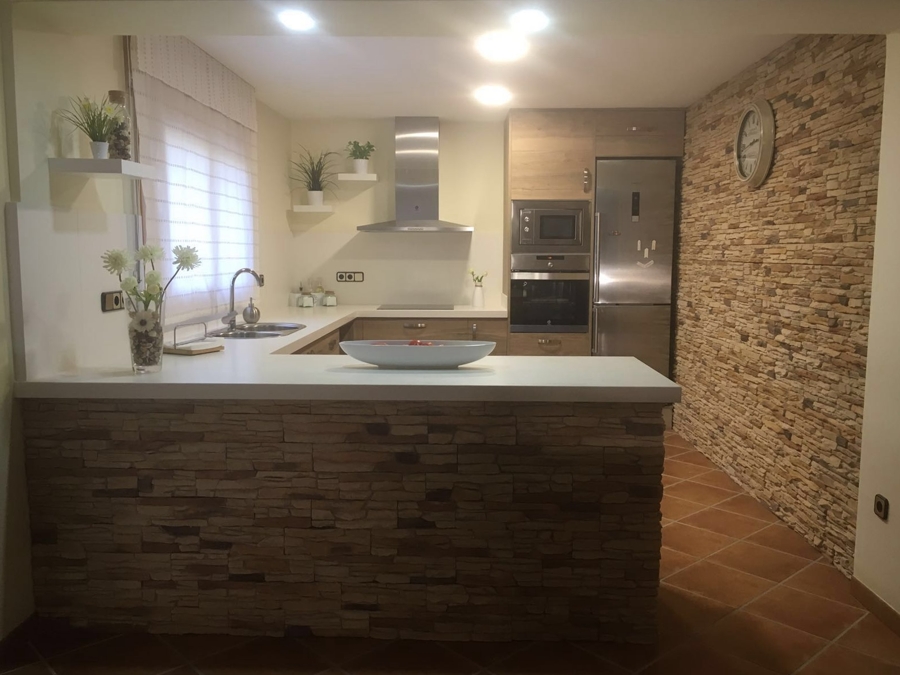 Acabado melamina roble iguazu