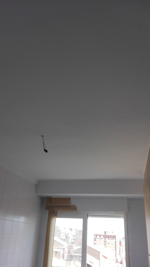 Acabado techo cocina