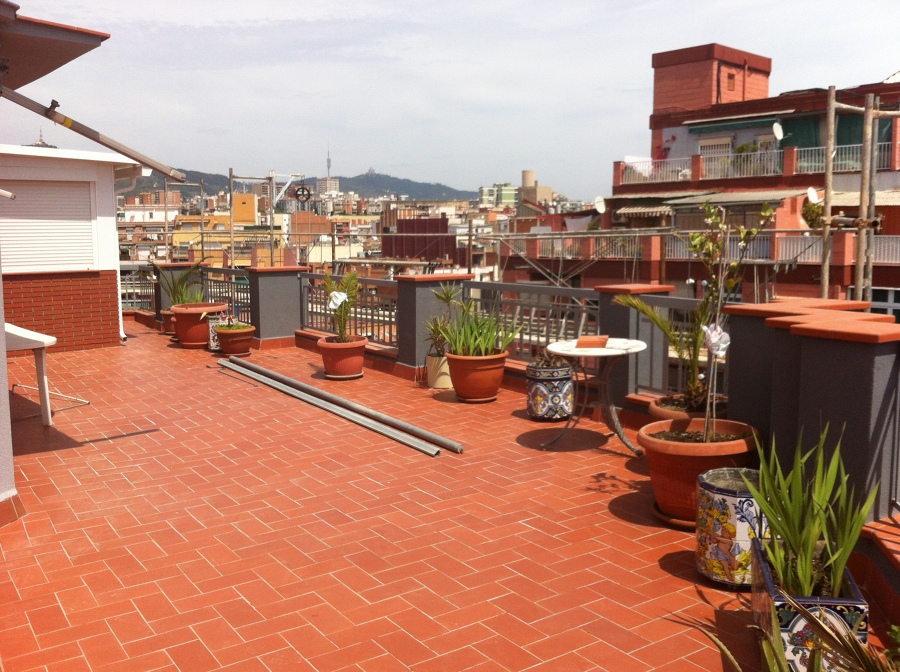 Acabado terraza ático