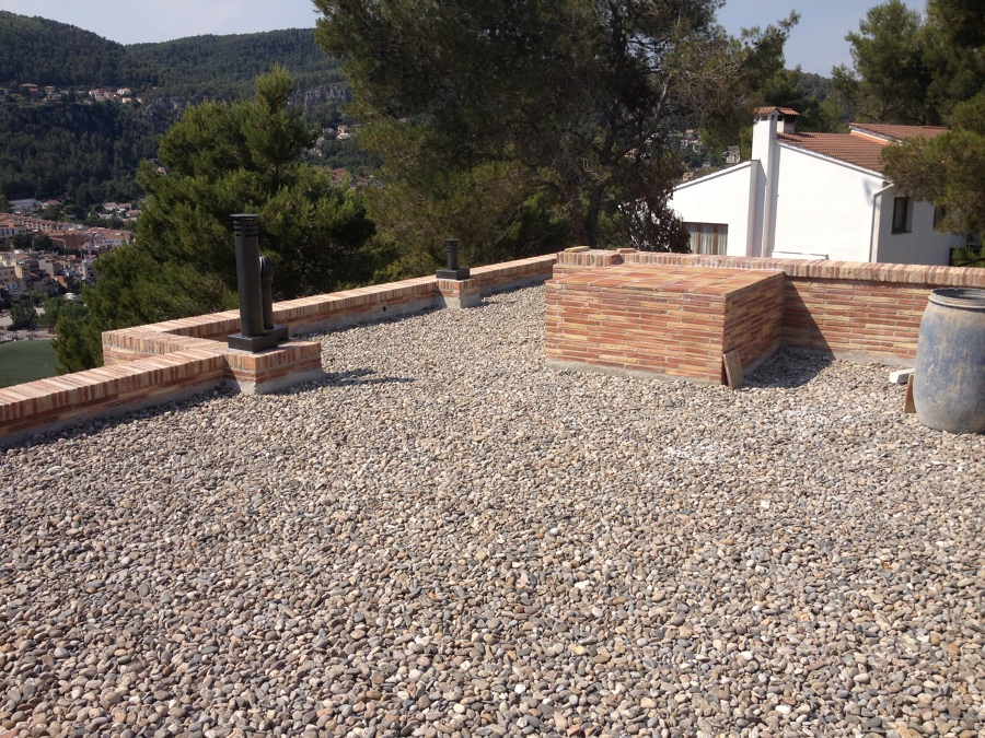 Acabados cubierta no transitable