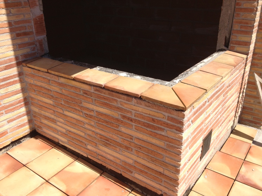 Acabados repisas ventana listo para colocar aluminio