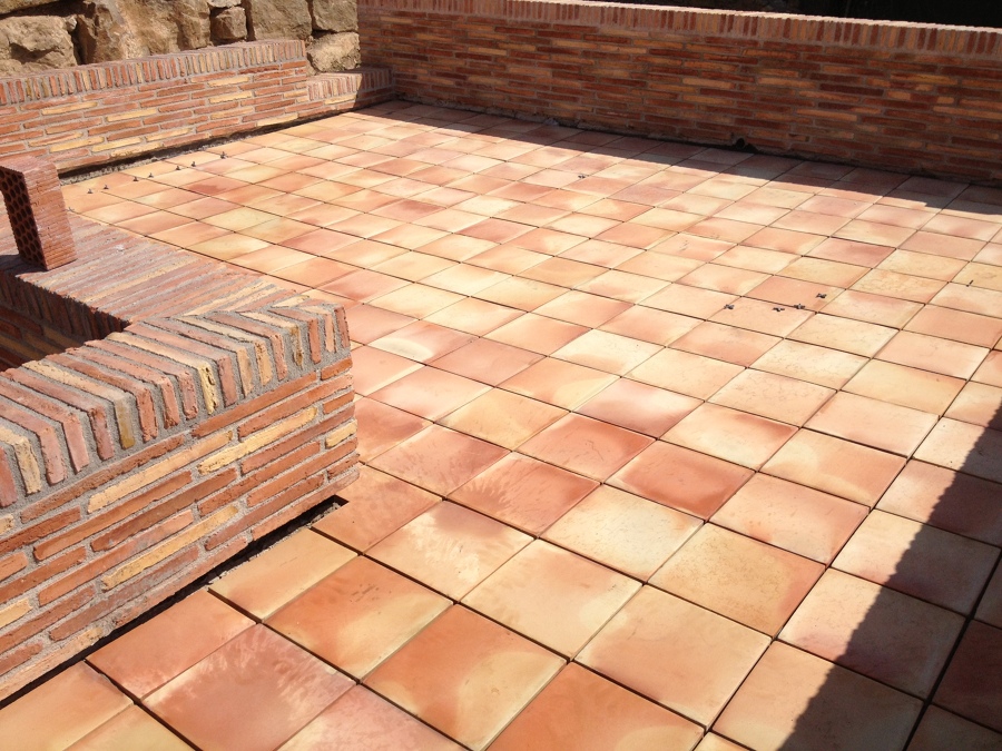 Acabados suelos terraza