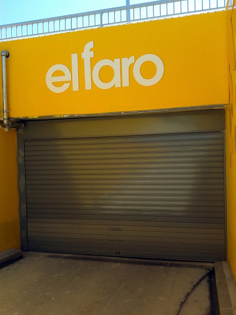 Acceso faro de Guadiana