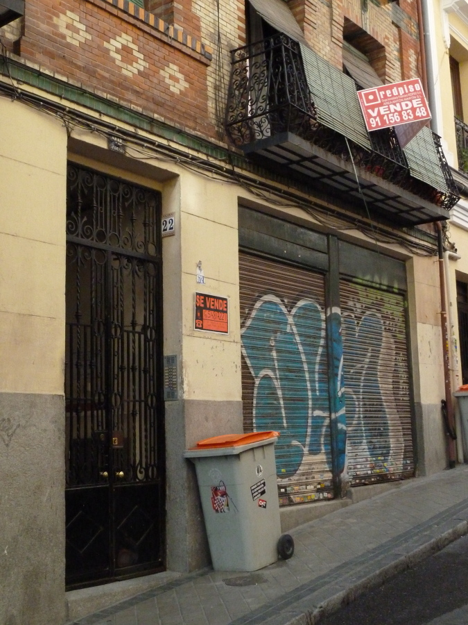 Acceso original a vía pública