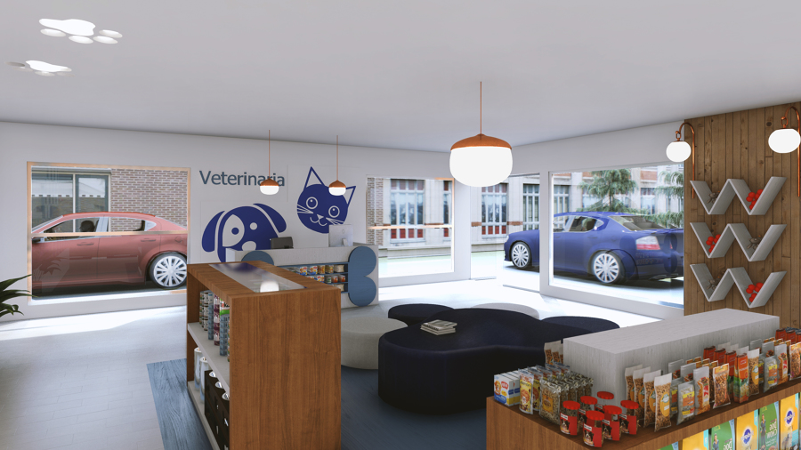 Acceso principal veterinaria