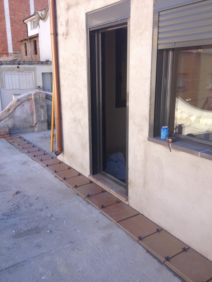 Acondicionamiento fachada y terraza