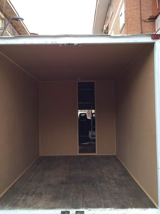 Acondicionamiento furgoneta