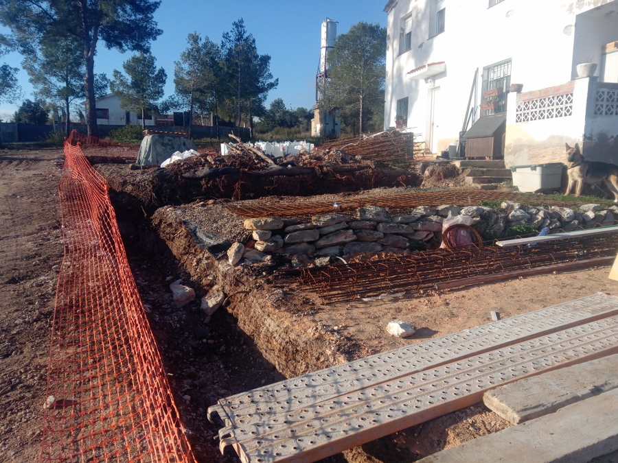 Acopio de materiales y organización del puesto de trabajo.