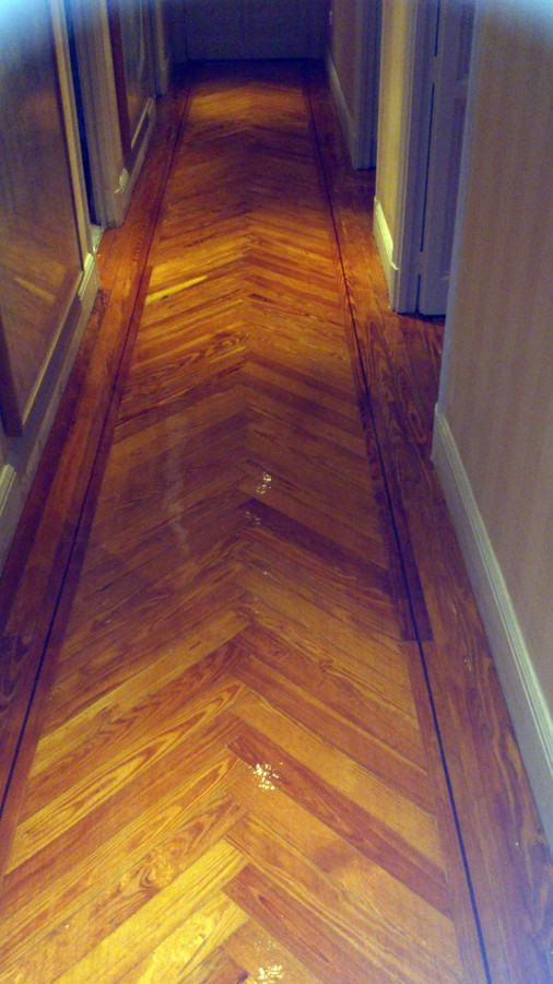 Acuchillado Barnizado