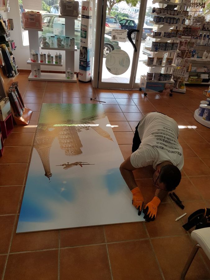 Adaptación fotomural