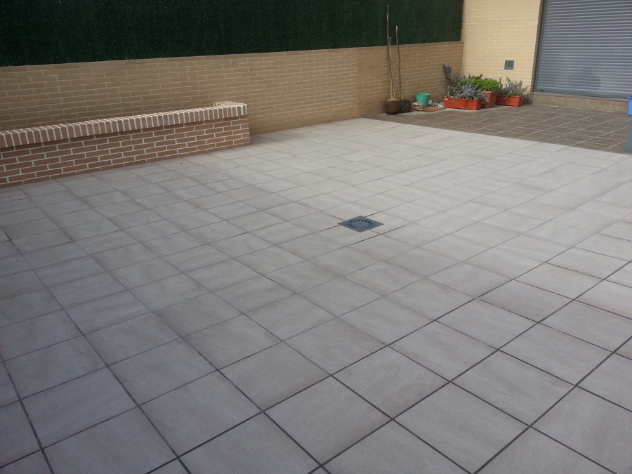 Adecentado patio interior