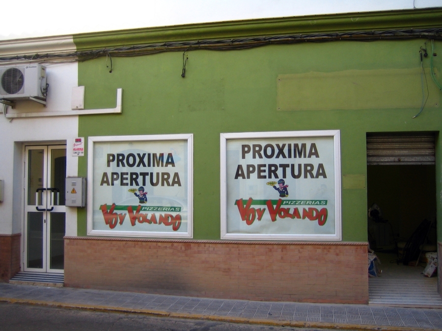 Pizzería "Voy volando" 