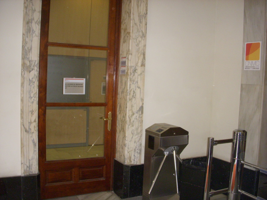 ADJUDICACION OBRA PUBLICA_OBRAS DE REORGANIZACIÓN DEL ACCESO AL REGISTRO DE LA CNMC (MADRID)”