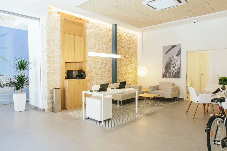 Admisión en unos apartamentos