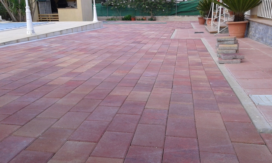 Adoquín tricolor 30×20×6