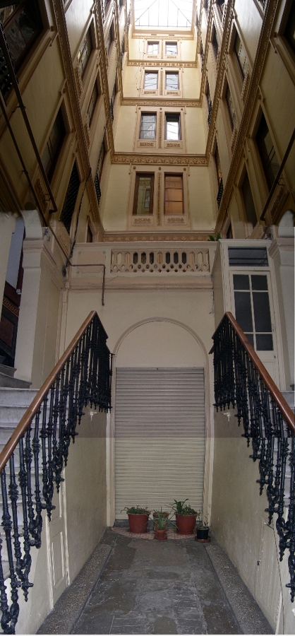 Agujero escalera