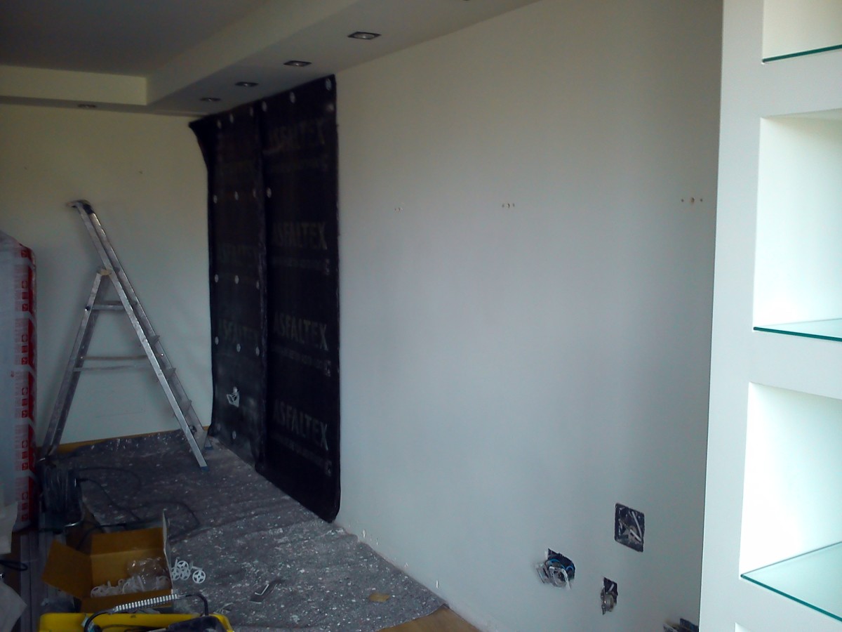 Aislamiento acustico en pared (tabica)