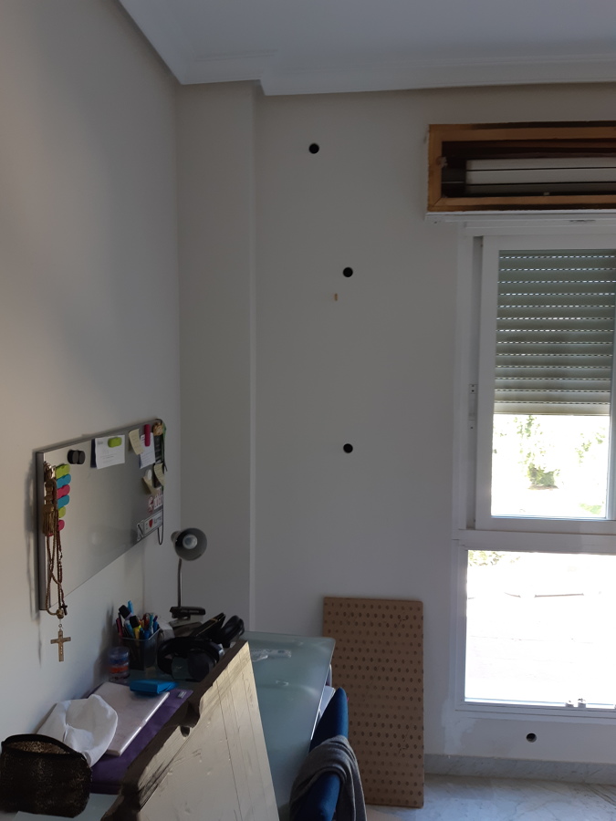 Aislamiento de cavidad interior