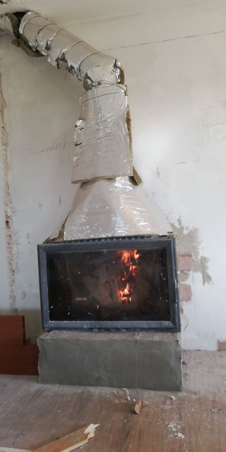 Aislamiento de chimenea