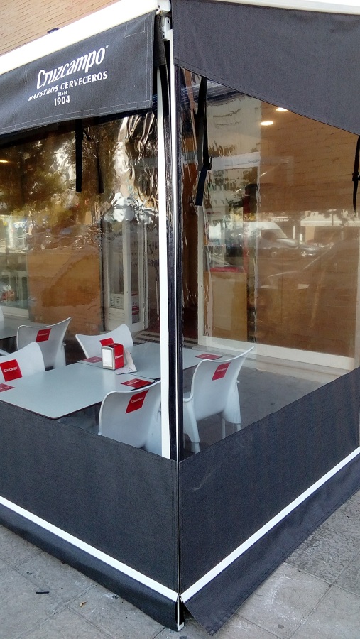 AISLAMIENTO DE LONAS MEDIANTE VELCRO DE 30 MM