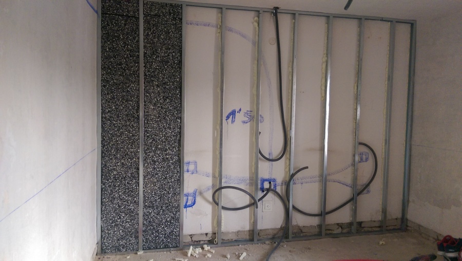 Aislamiento de pared medianera