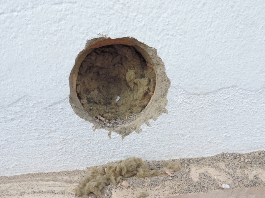 Aislamiento de paredes del frio