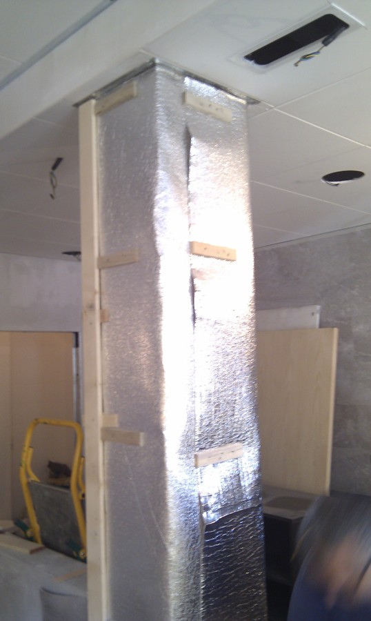 Aislamiento en Pilares