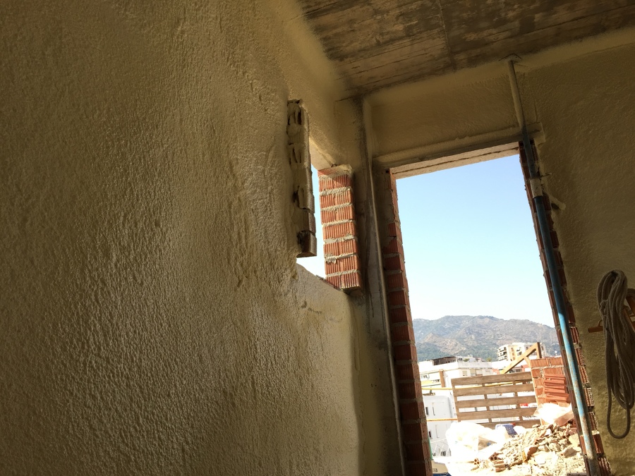 Aislamiento interior en camaras de aire