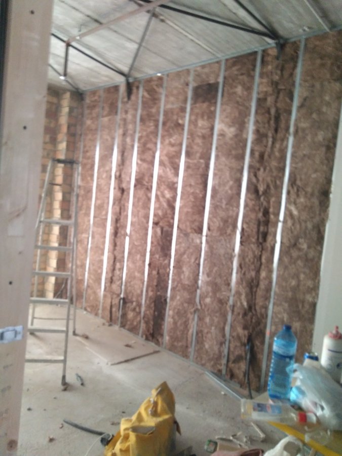 Aislantes de lana de roca y laminas insonorización