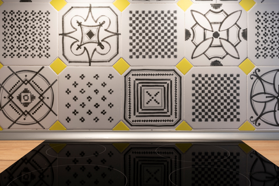 Alicatado de la cocina