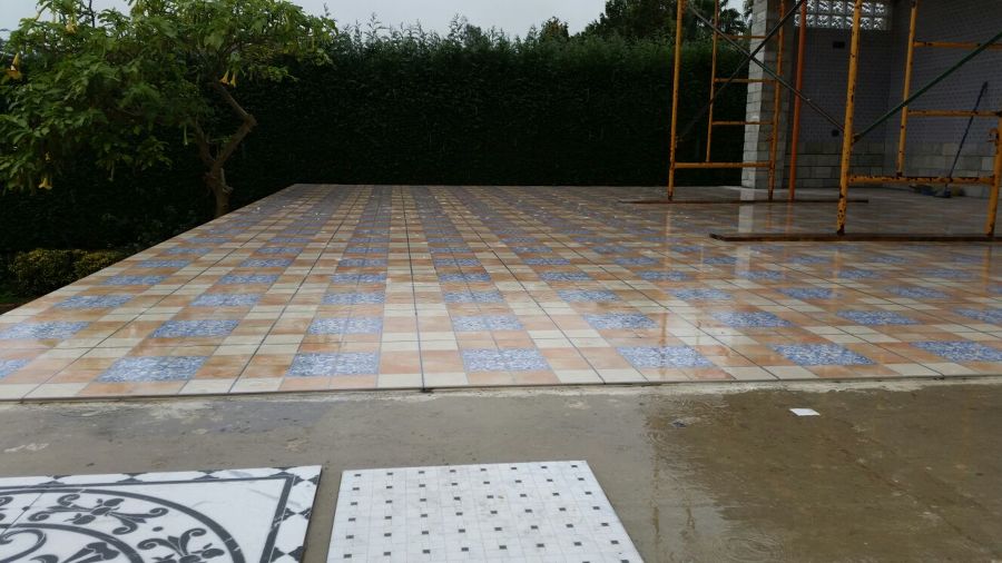 Alicatado de terraza 2