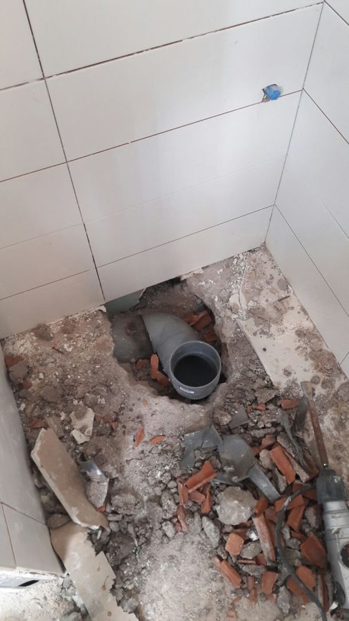 ALICATADO Y  DESAGUE INODORO