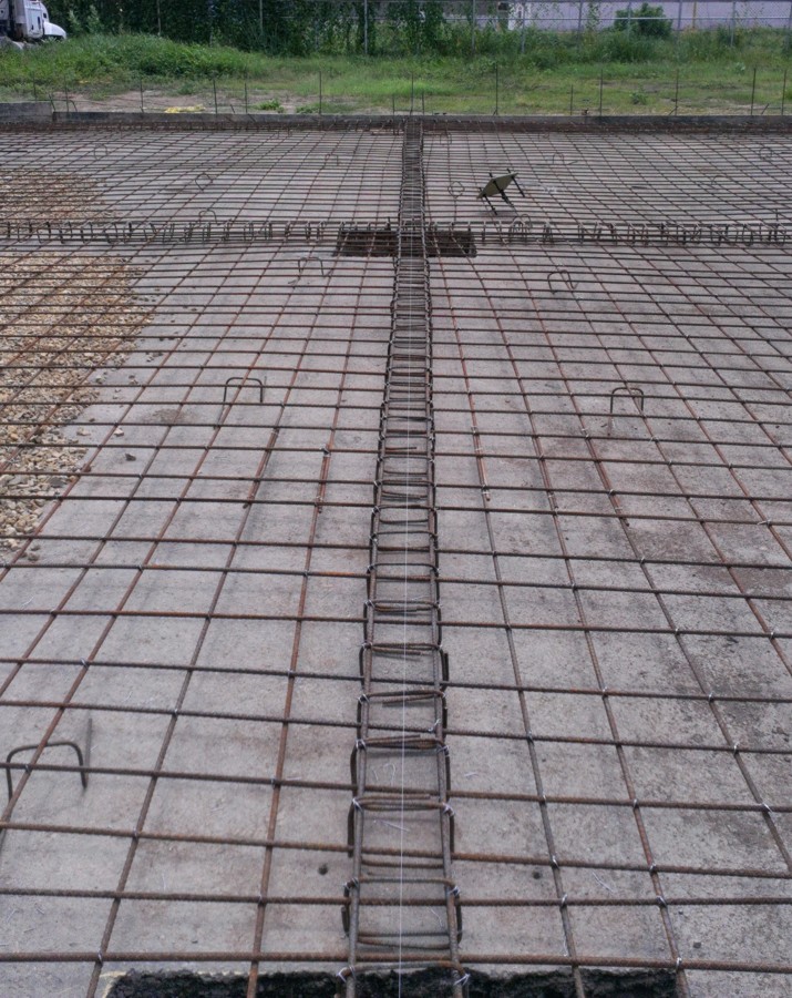 Alineación y nivelación de riostras