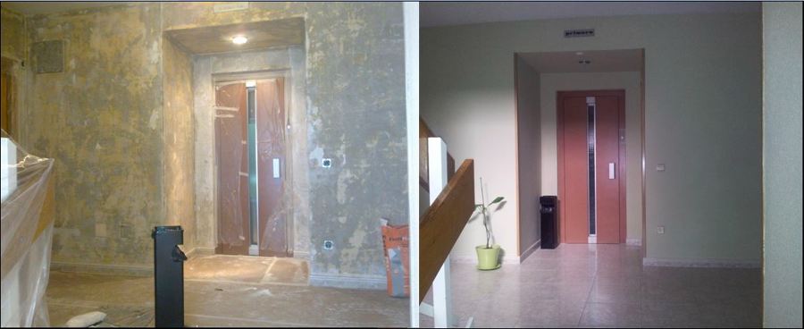 Alisar portal y pintar en pintura plastica 