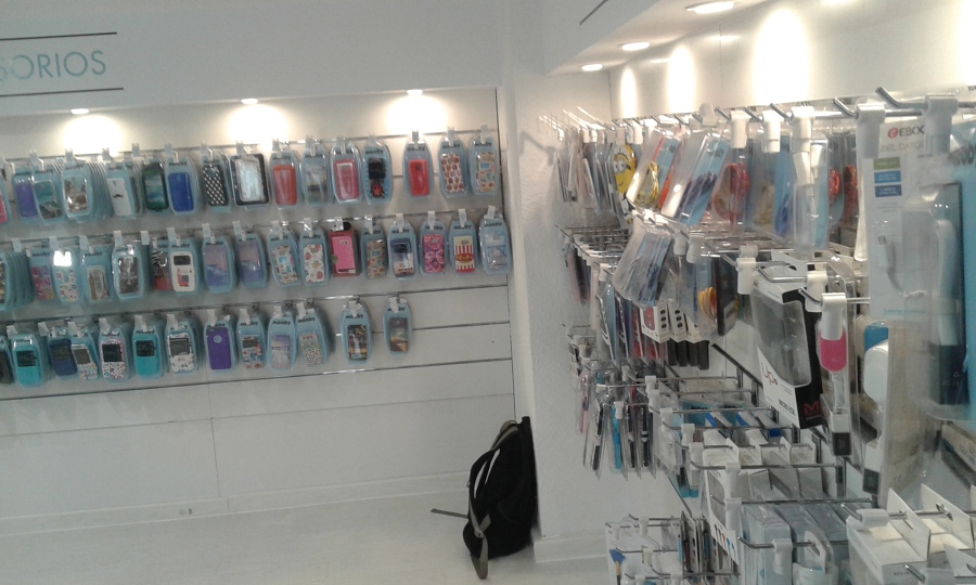 Altillo exposición de Accesorios