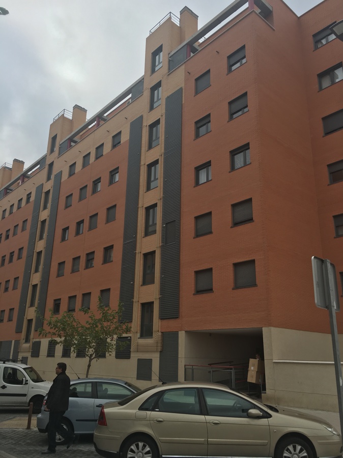 Alzado exterior sin terrazas