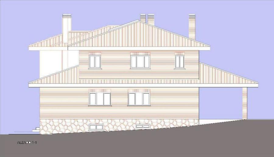 alzado lateral croquis
