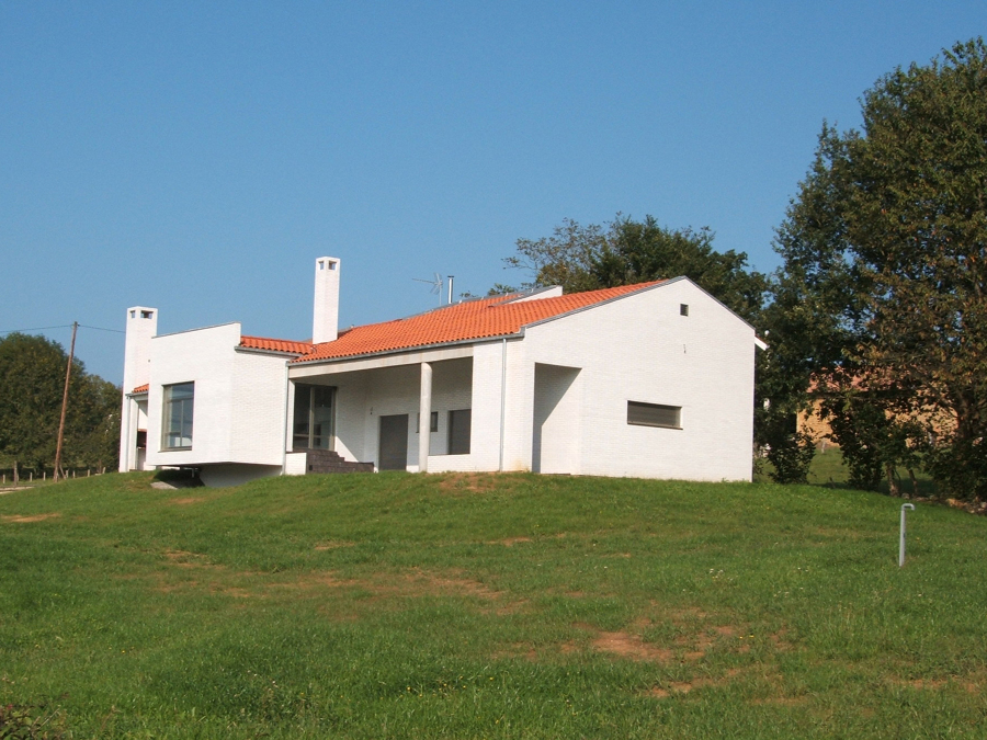 alzado lateral izquierdo