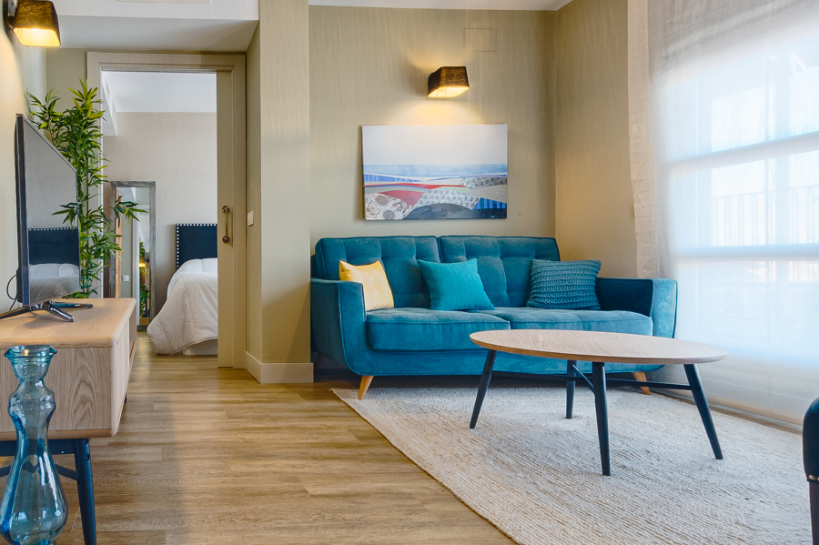 Ambiente perspectiva salón