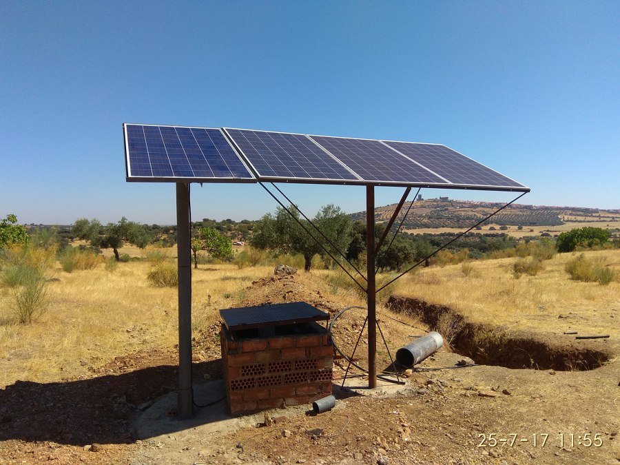 Ampliación de bombeo solar para riego directo