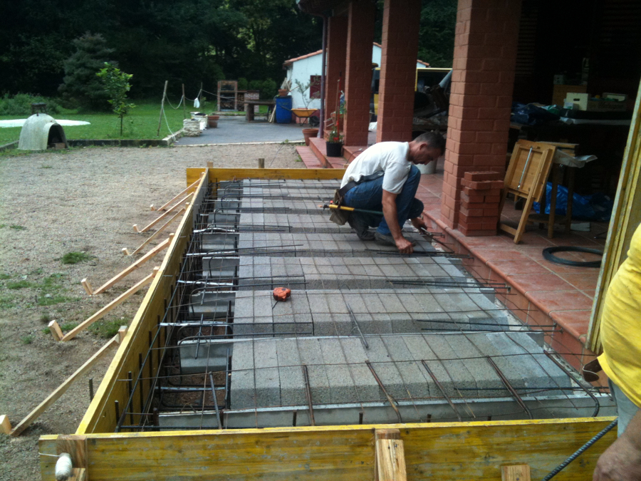 Ampliación de la casa familiar.