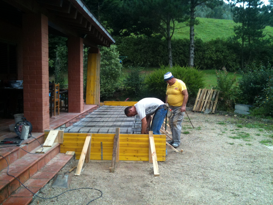 Ampliación de la casa familiar.