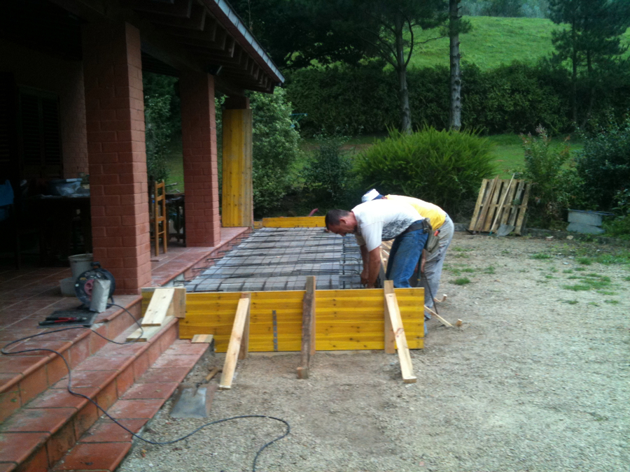 Ampliación de la casa familiar.