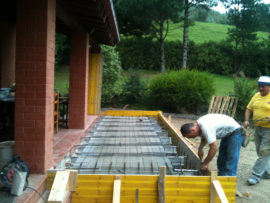 Ampliación de la casa familiar.