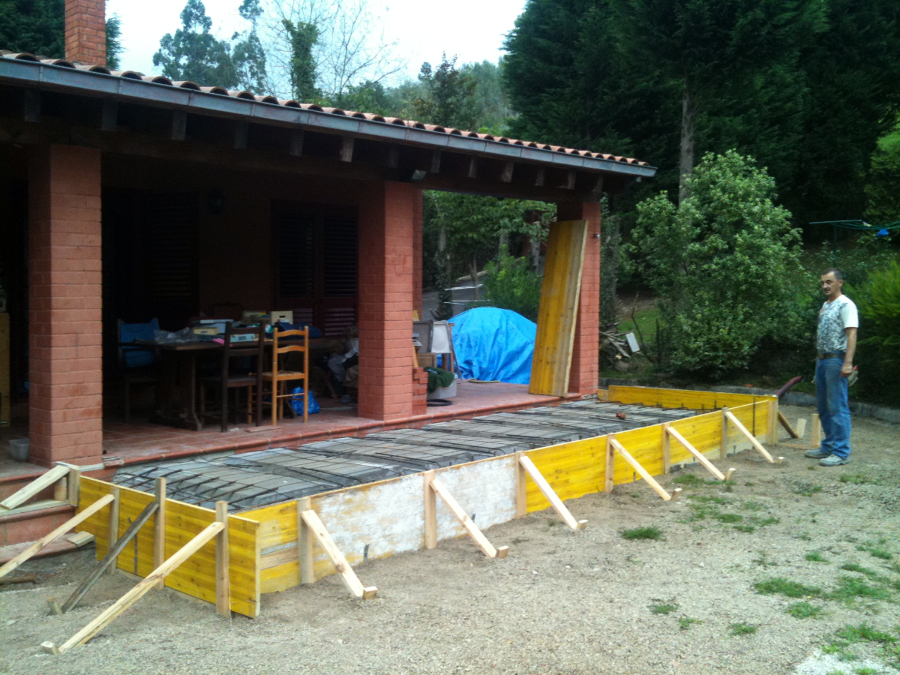 Ampliación de la casa familiar.