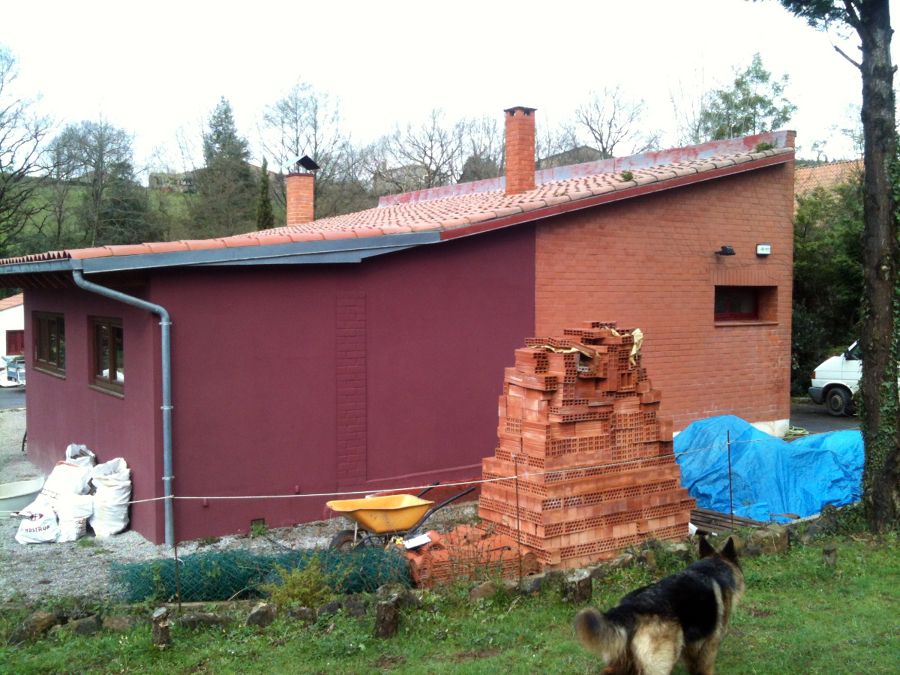 Ampliación de la casa familiar.