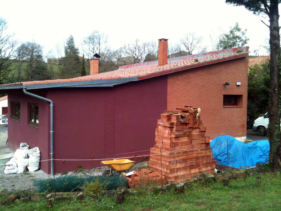 Ampliación de la casa familiar.